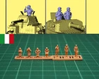 1/144 WWII Italian Tank Commanders Resin kit (#ITL449)