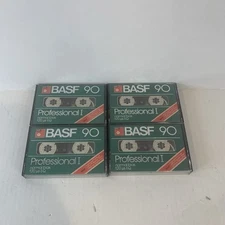 BASF  PROFESSIONAL  I   90  Normal Bias Lot of 4 Prerecorded
