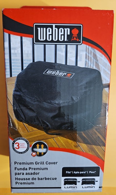 OEM Weber 7197 Premium Grill Cover fit Lumin Electric Grill-Compact Electric-NEW