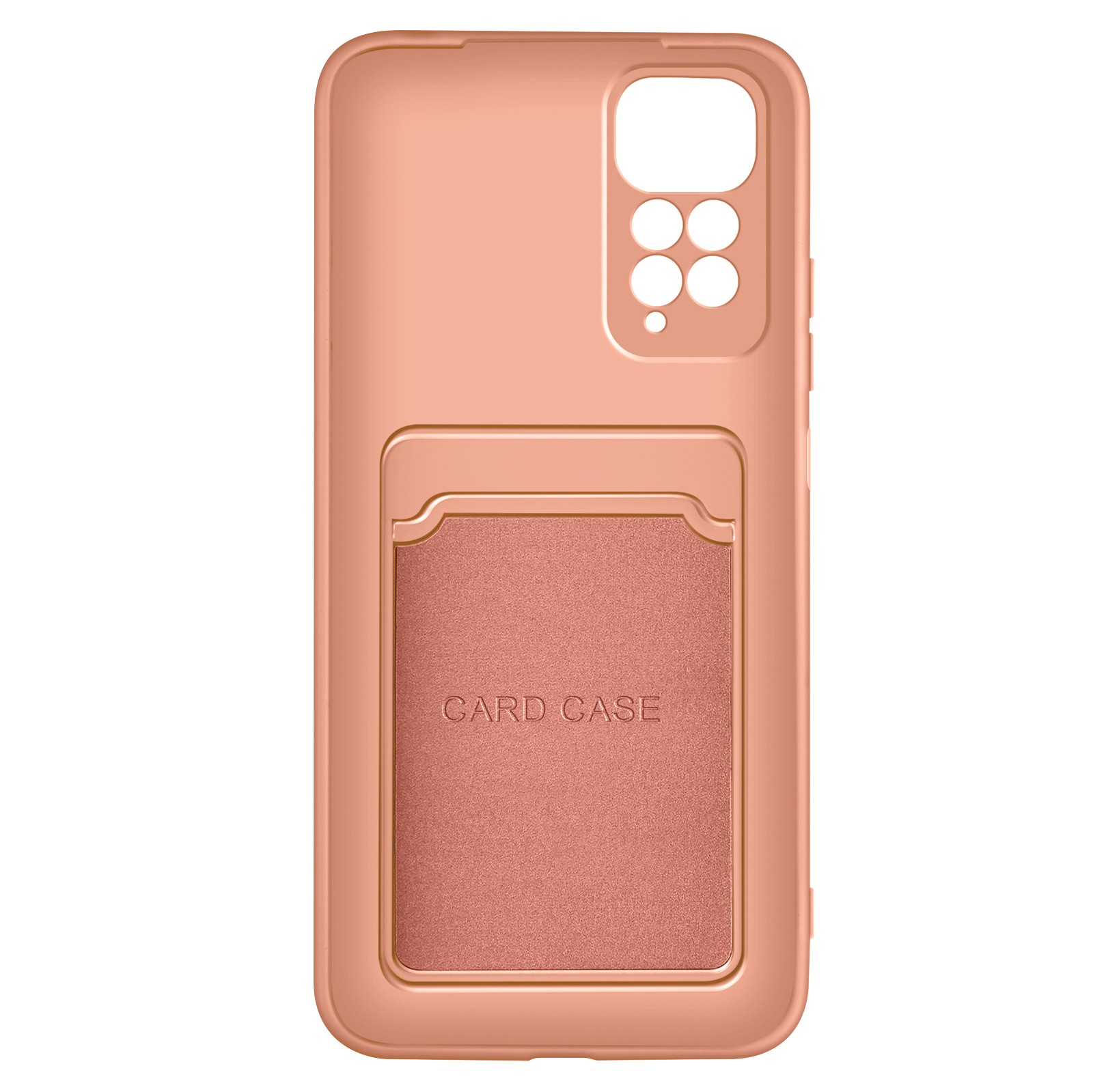 Coque silicone Forcell rose gold pour Redmi Note 11s aux finitions soignées - 2