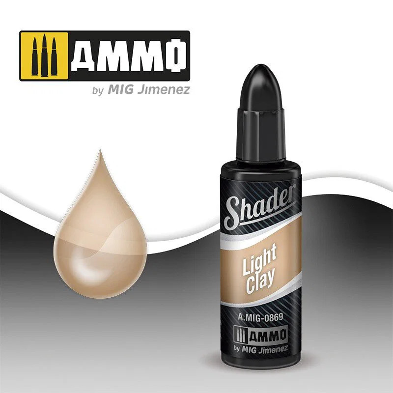Ammo MIG 869 - Shader 10Ml - Light Clay Shader