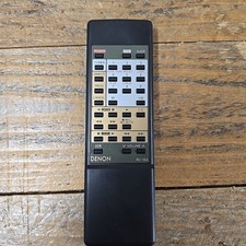 Denon RC-164 HiFi Stereo Remote Control Black Genuine Mini HiFi System D-65