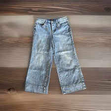 NWOT NYDJ Size 10 Jeans Teresa Wide Leg Denim Lift/Tuck Light Med Wash