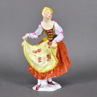 Rosenthal Rokokotänzerin Gustav Oppel Figur figure Porzellanfigur porcelain - Bild 1 von 4