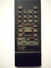 Teac Model: RC-1016 Remote Control, Tested Works, Used
