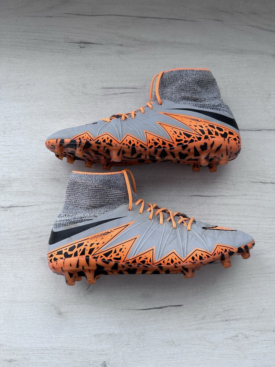 Nike Hypervenom Phantom 2 FG Gray Orange Limited Edition