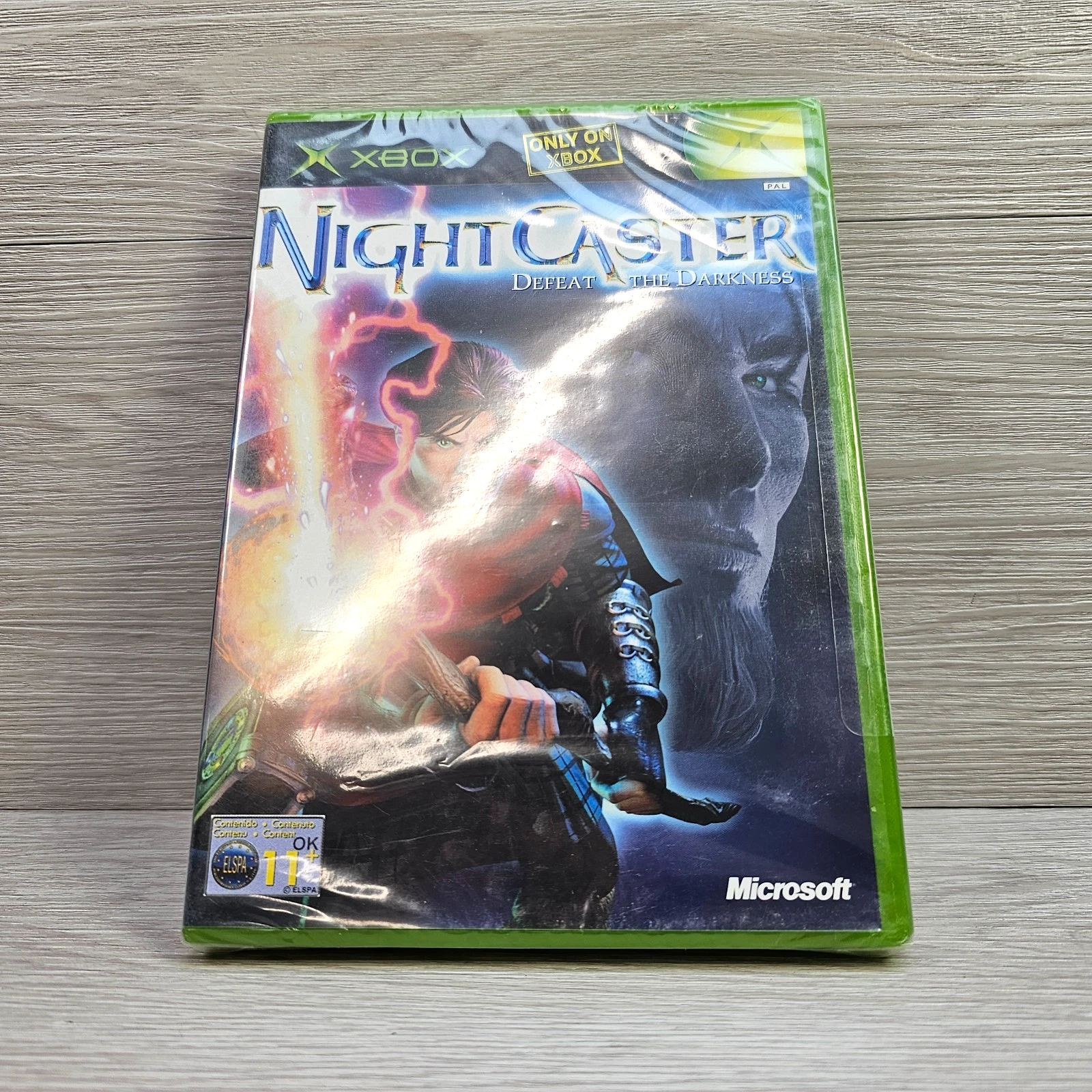 NightCaster Defeat the Darkness Original Xbox Brand New Sealed PAL