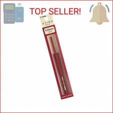 Tulip Etimo Red Crochet Hook W/Cushion Grip-3.25mm