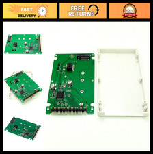 M.2 NGFF SATA SSD to 2.5" IDE 44pin Converter Adapter with Case for PC Upgrade