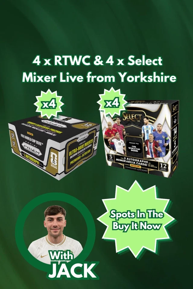 4 Prizm, 4 Select RTWC Mixer Live from Yorkshire with Jack