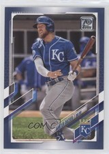 2021 Topps Royal Blue Hunter Dozier #443 2o7
