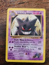 Pokémon Sabrina's Gengar - Gym Challenge - Non Holo Rare 29/132 - 2000 WOTC - MP on eBay