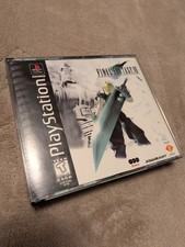 Final Fantasy 7 VII PS1 CIB Black Label MISPRINT Complete Manual PlayStation