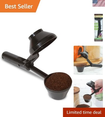 EZ-Scoop Coffee Scooper & Funnel for Reusable K Cup Refillable Coffee Pods, 2...