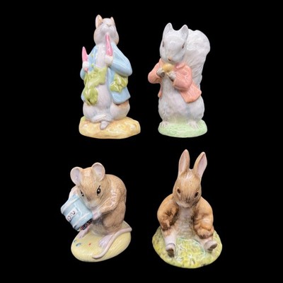 **ROYAL ALBERT BEATRIX POTTER** FIGUREN KONVOLUT PETER TIMMY TIPTOES BENJAMIN HUNCA