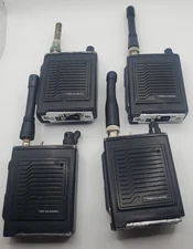 Realistic PRS-100 UHF FM Transceiver 19-900A Handheld - Lot of 4 - Parts Lot