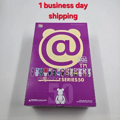 Medicom Toy Be@rbrick series 50 bearbrick 1 BOX (24pcs) in stock
