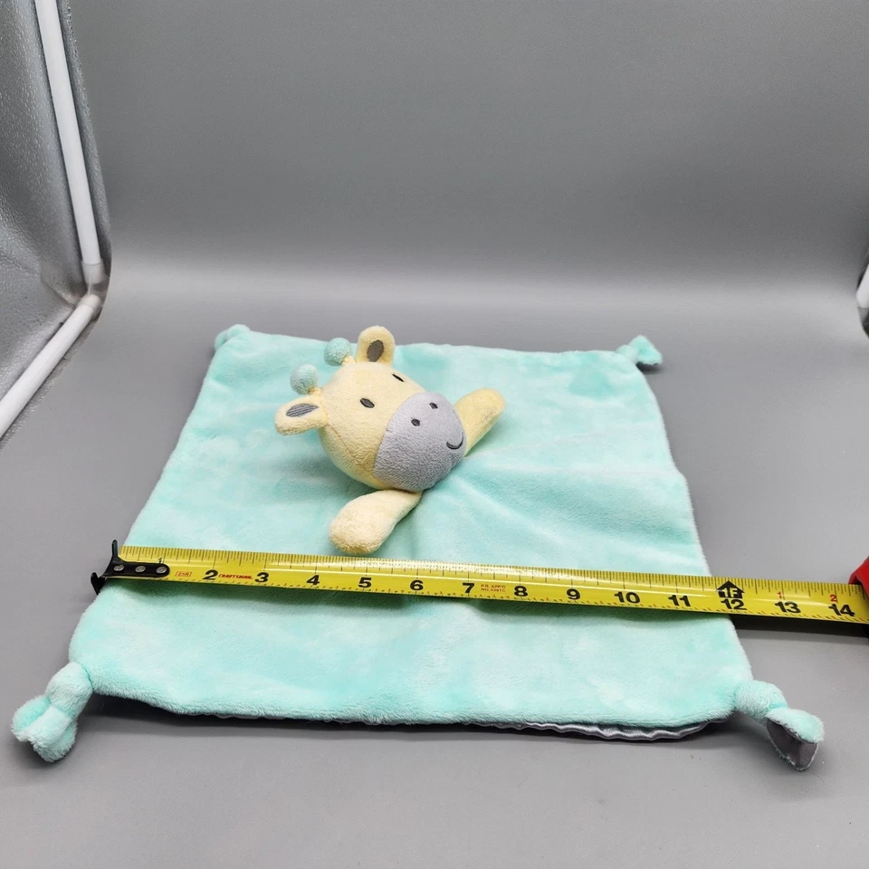 Милое защитное одеяло Cuddle Time Giraffe Baby плюшевая мягкая игрушка на завязках - Изображение 3 из 4