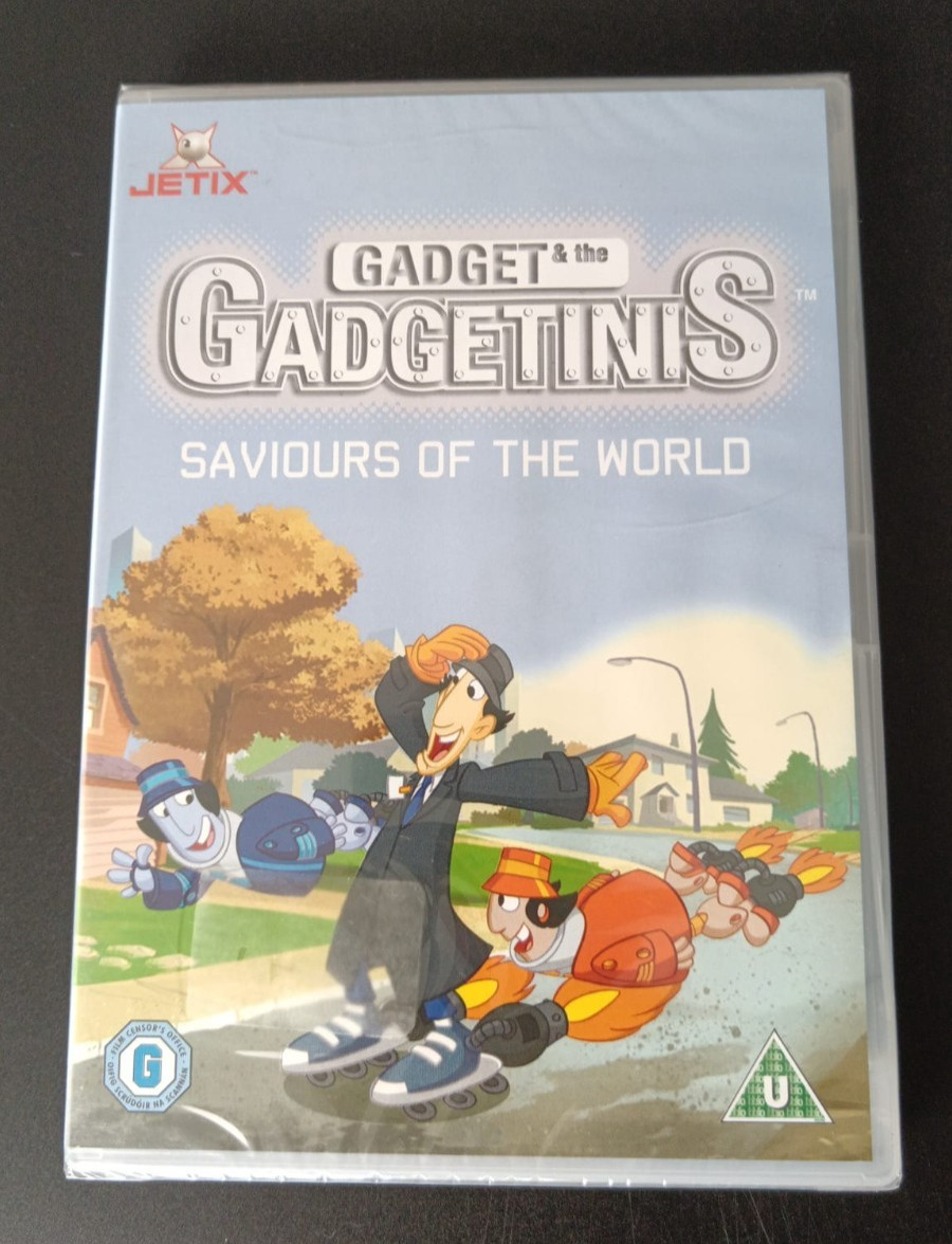 GADGET & THE GADGETINIS SAVIOURS OF THE WORLD - DVD - NEW SEALED