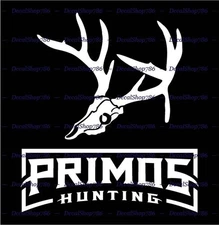 PRIMOS - Hunting & Game Calls - Car/Truck Vinyl Die-Cut Peel N' Stick Decals