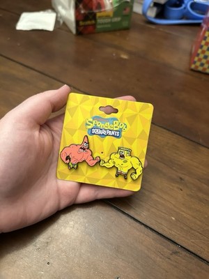 Collectible Pin: SpongeBob And Patrick (Wrestlers) - SpongeBob SquarePants - New