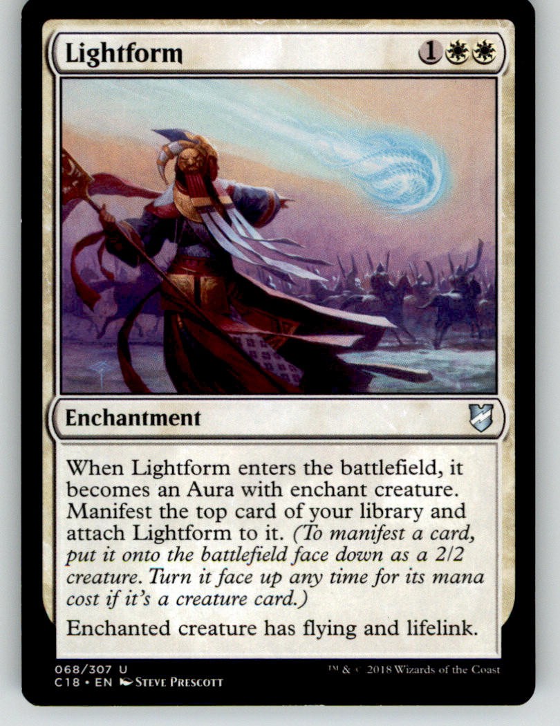 Lightform 68 Uncommon Commander 2018 Magic: The Gathering Near Mint