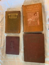 Antique Books Scrapbooking, Assemblage, Collage Supplies Lot