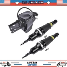 For Nissan Armada 2017-2020 Rear Air Suspension Shocks + Compressor Pump 3 Pack