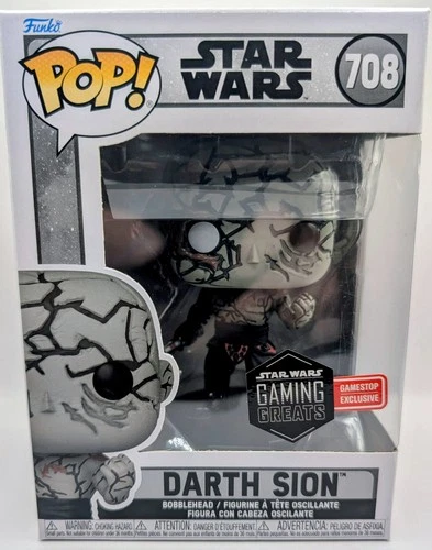 Funko Pop! Darth Sion #708 - Star Wars Gaming - GameStop Exclusive + Protector