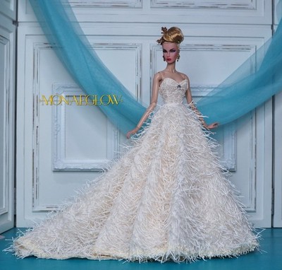 Handmade Outfit for Fashion Royalty,Fr2,Barbie model muse doll by Monaeglow