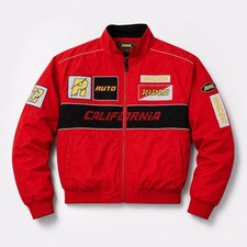 RNZL Mens M Red/Black Colorblock Full Zip Rac...