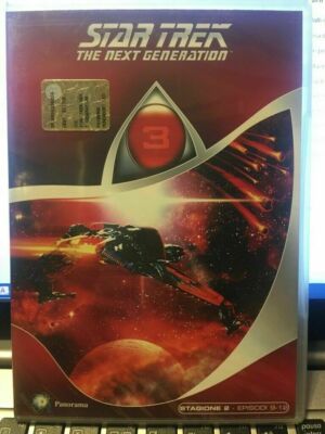 STAR TREK THE NEXT GENERATION Hirsch. 2 / Disc 3 / Epis. 9-12 - DVD NEU CELOPHA