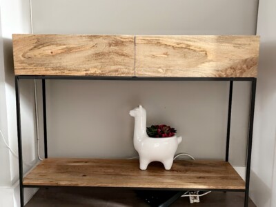 West Elm Industrial Storage Console 