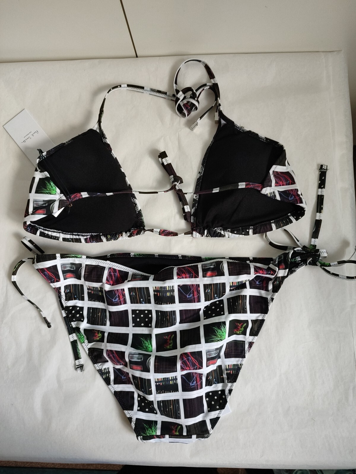 Paul Smith Womens Triangle Bikini Set “XL” bottom 'L' Top Brand New  RRP£145 image 7