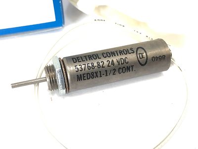 Deltrol Controls 24VDC 5376 Electric Solenoid linear actuator Pull  Electromagnet | eBay