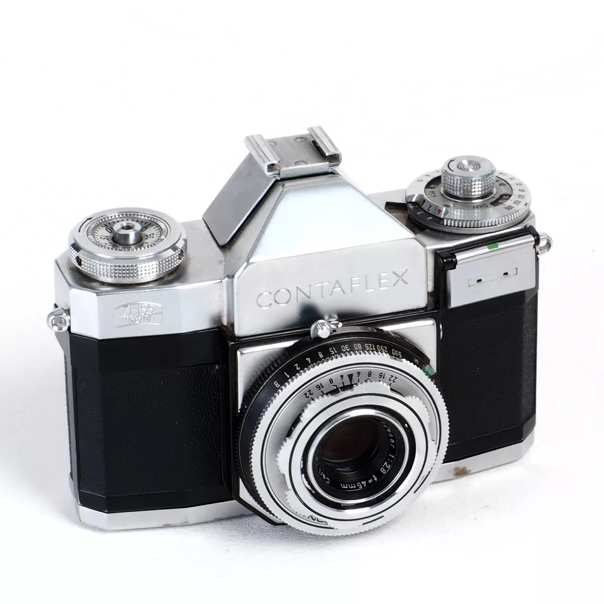 Zeiss Ikon CONTAFLEX + Tessar 45/2.8 - hypedigitalmkt.com.br