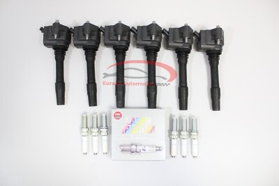 OEM Eldor Ignition Coils NGK Spark Plugs For BMW 440i xDrive 3.0L 2017-2020