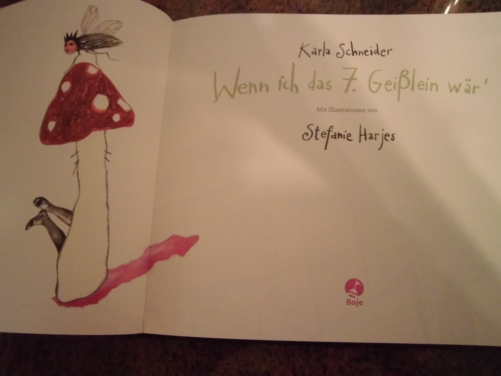 Thumbnail - Wenn Ich Das 7. Geißlein Wär', Schneider, Harjes, Bilderbuch Märchen