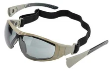 Elvex Delta Plus Go Specs G2 Safety/Glasses/Goggles Grey Anti-Fog Lens Camo