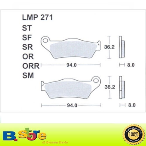 Plaquettes De Frein Frittées (paire) Pour Peugeot 125 Speedfight 3 Sport - Réf. Originale 225100493 - Neuf