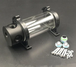 WM Transparent Cylinder 14/19CM Long Box Acrylic Water Tank Water cooler