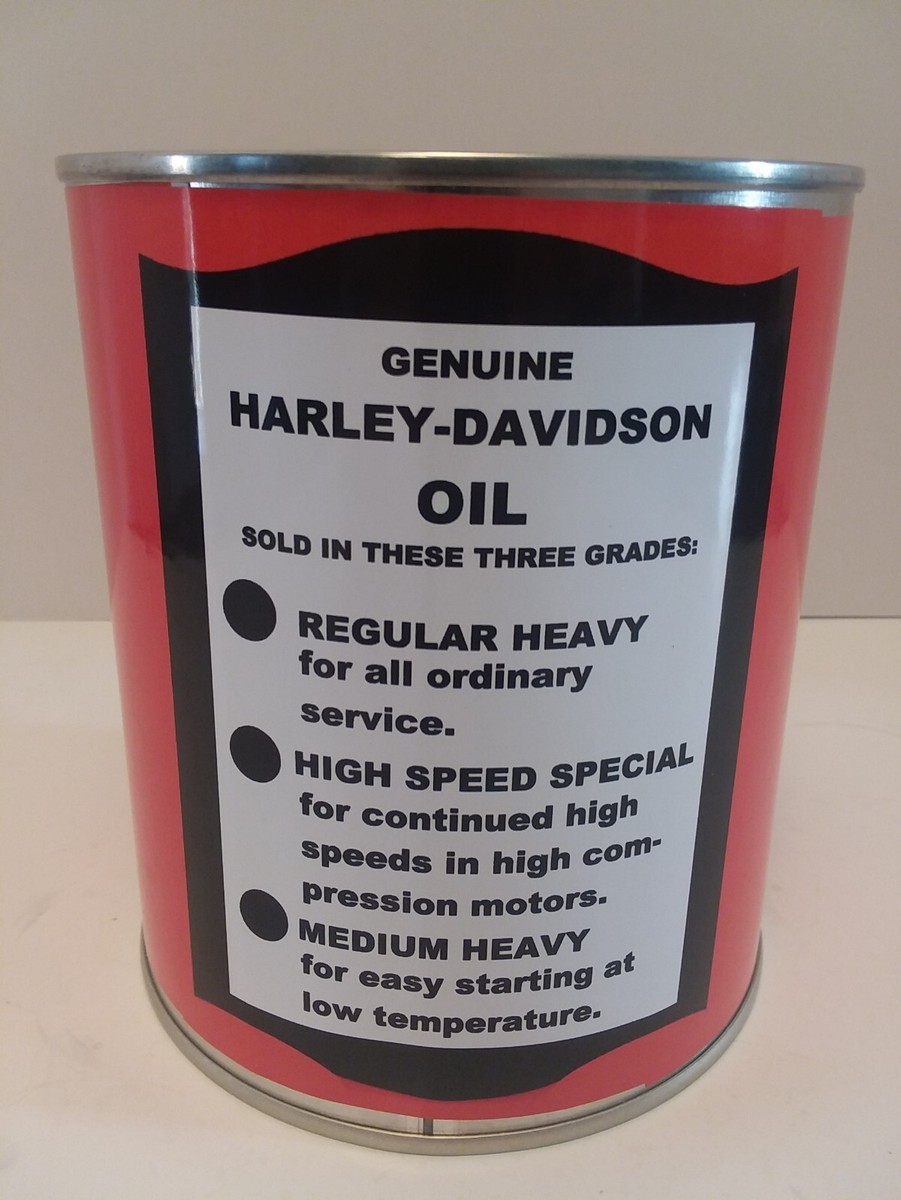 Classic Harley Davidson motorcycle oil can 1qt ( Re-pop Classic Harley Davidson motorcycle oil can 1qt ( Re-pop