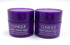 2 x Clinique Smart Clinical Repair Wrinkle Correcting Face Cream~ 0.5 oz*2= 1 oz