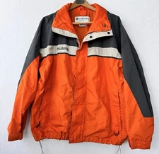 Columbia Bugaboo Core Interchange Jacket Men’s XXL Colorful Orange Collared