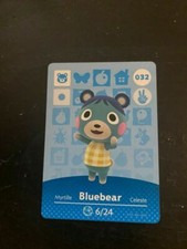 Animal Crossing Amiibo Card - 032 - Bluebear