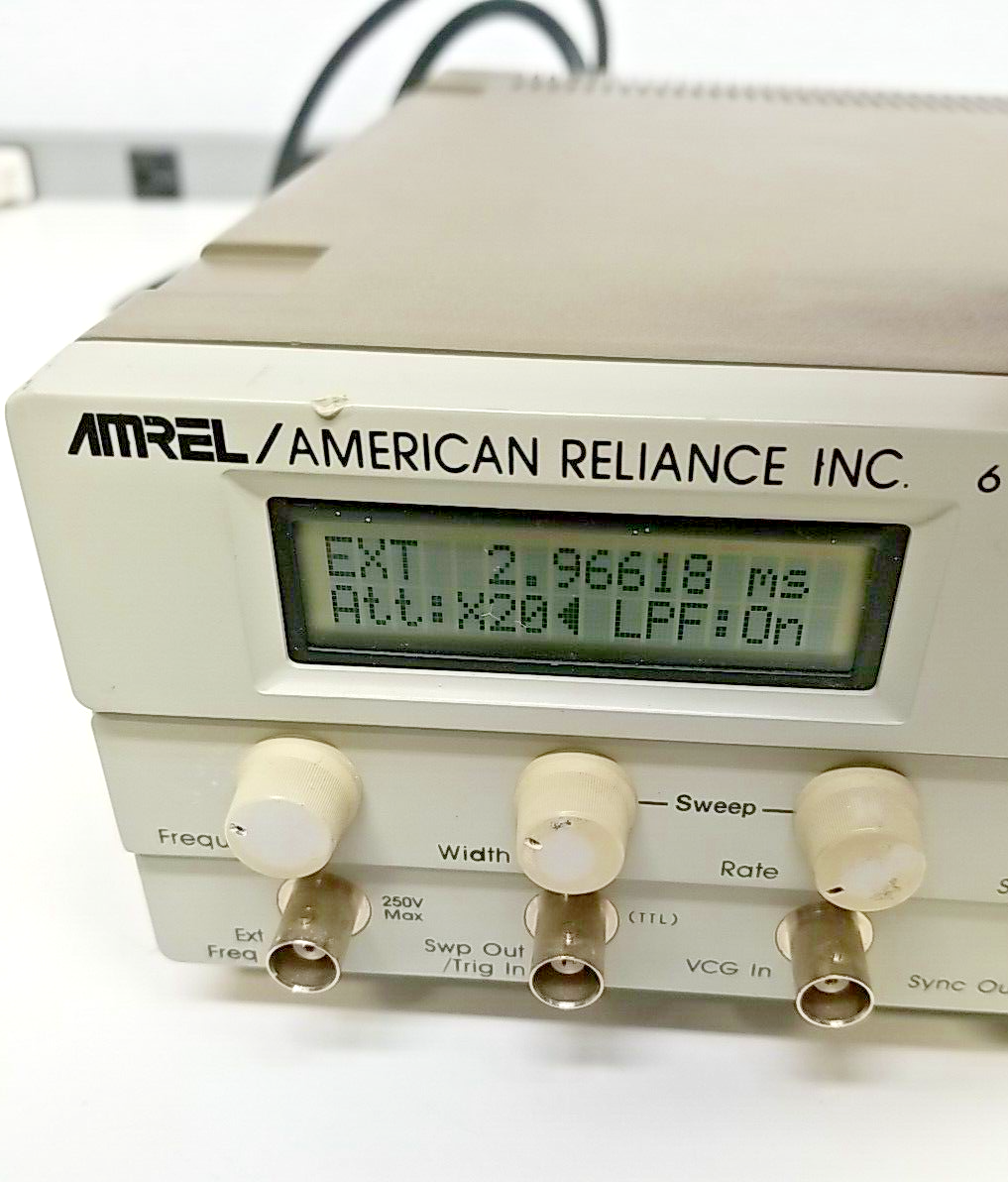 AMERICAN RELIANCE FG-506 SWEEP FUNCTION GENERATOR + Cable | eBay