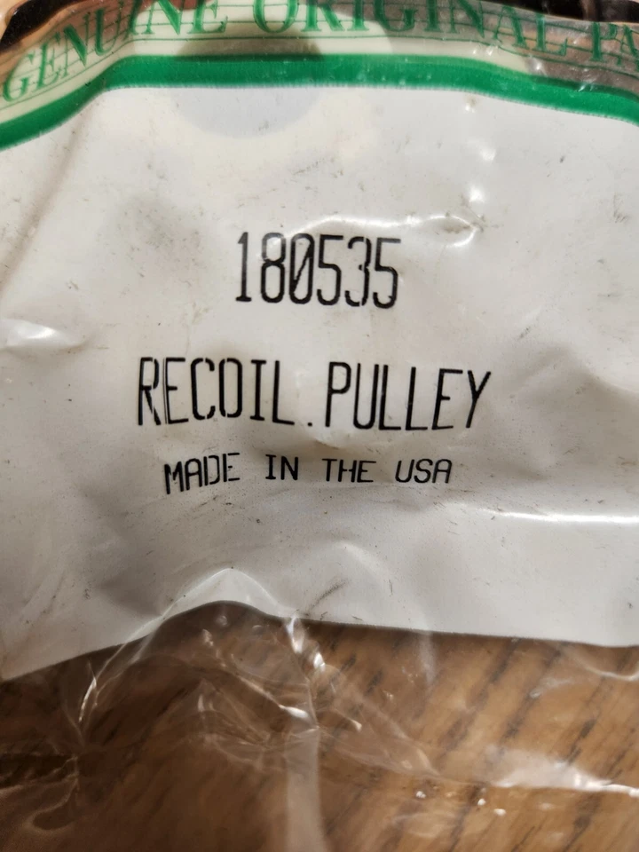 Genuine Ryobi OEM STARTER PULLEY MPN 180535 Recoil Pulley - Image 2 of 3