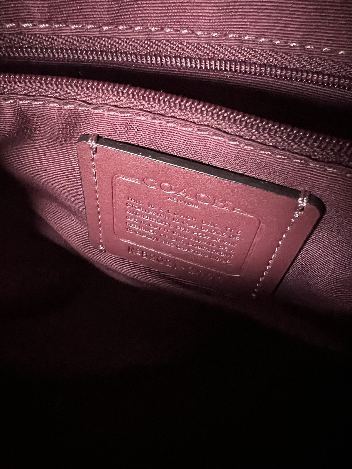 Coach Mini Pebble Backpack - image 6
