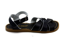 SUN SAN SALT WATER SANDALS ORIGINAL FLAT 886 BLACK WOMENS SANDALS