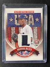 2015 Panini USA Elite Extra Edition Brandon Walker Game Used Patch #40/49!!!